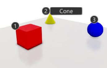 Image with shapes and sprites rendered over the top