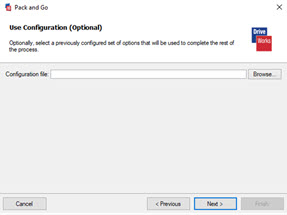 Use Configurations Window.